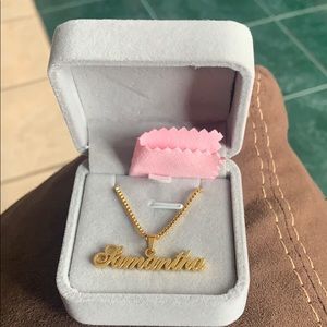Samantha Name necklace